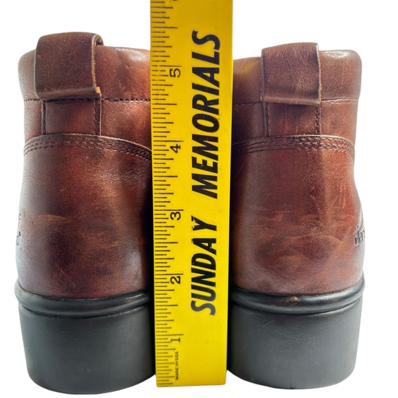 Dansko Womens Lace-Up Chukka Ankle Boots Shoes US 7.5 8 EU 38 Leather Brown EUC - Picture 6 of 16